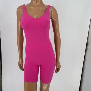 Lululemon‎ Align Onesie 8" Sonic Pink